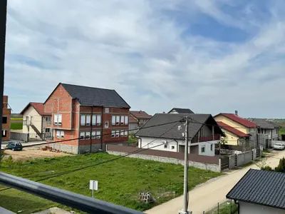 a group of houses in a residential neighborhood at Deluxe Double Room Belgrade Airport in Surčin